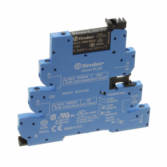 39.31.0.240.0060 Finder Relays, Inc.  Power Relays Over 2 Amps